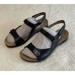 Dansko Women’s Ronda, Black Sandals, EU38 US7.5-8 M Pristine